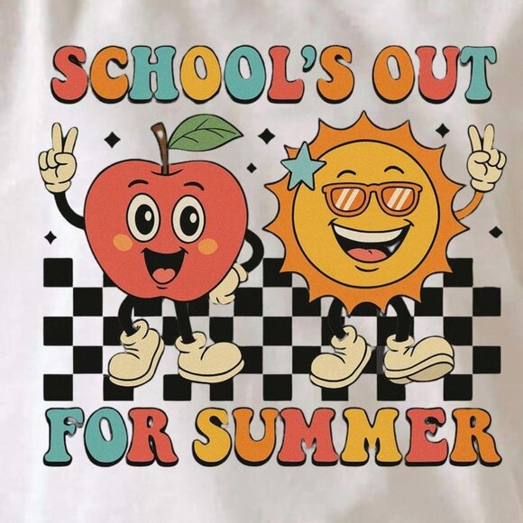 School's Out For Summer Shirt, Teacher Summer Shirt - Picture 2 of 3